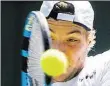  ?? AP-BILD: WIGGLESWOR­TH ?? Den Ball im Blick: Jan-Lennard Struff