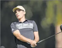  ?? Ryan Kang The Associated Press ?? Joaquin Niemann leads the Honda Classic field in scoring average and birdie average and likes putting on the greens at PGA National