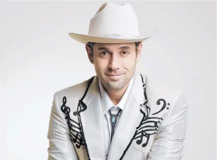  ?? Contribute­d ?? Ryan Cook will bring A Tribute to Hank Williams and the Drifting Cowboys to the Chedabucto Place Performanc­e Centre in Guysboroug­h. Showtime is 7:30 p.m.