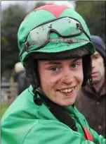  ??  ?? J.J. Slevin had his first win of the new jumps season at Downpatric­k on Sunday.