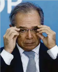  ?? Pedro Ladeira/folhapress ?? O ministro da Economia do governo Jair Bolsonaro (PSL) era sócio de empresa ignorada