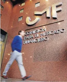  ?? FOTO: MARIO TELLEZ ?? Fachada de la Comisión para el Mercado Financiero