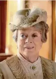  ?? Foto: Universal Pict. ?? Haare auf den Zähnen: Lady Violet Crawley (Maggie Smith).