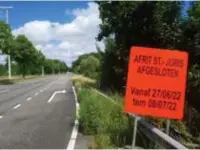  ?? FOTO RUDC ?? De werken zullen twee weken duren.