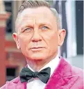  ?? ?? Daniel Craig at 007 premiere