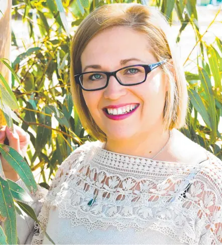  ??  ?? Cunnamulla mother Leanne Harper has been nominated as a finalist in the Australian Mums entreprene­ur awards.