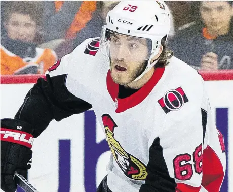  ?? CHRIS SZAGOLA/THE ASSOCIATED PRESS ?? With a cap hit of $5.187 million through the final two years of his deal, it’s believed Mike Hoffman has suitors.