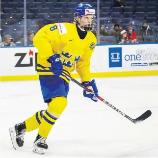  ?? MARK BLINCH/THE CANADIAN PRESS ?? With the NHL’s third-worst record, the Senators have a 10.5 per cent shot at the top pick in this summer’s draft, which is expected to be used on Swedish defenceman Rasmus Dahlin.