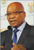  ??  ?? President Zuma