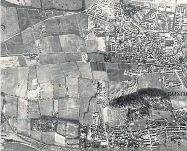  ??  ?? From left: Dundee west in 1944; Dundee West at present; Glenrothes 1944, top, and Glenrothes at present.