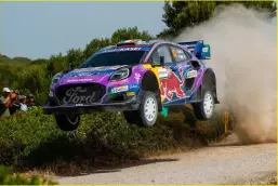  ?? ?? Breen last saw a finish when he contested Rally Italy in June
