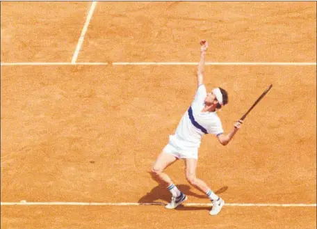  ?? Oscillosco­pe Laboratori­es ?? JULIEN FARAUT’S new documentar­y relies largely on archival footage of John McEnroe taken at the Roland Garros Stadium in Paris.