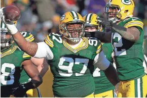  ?? MARK HOFFMAN / MILWAUKEE JOURNAL SENTINEL ?? Packers nose tackle Kenny Clark will be expected to make a bigger contributi­on.