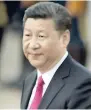  ??  ?? China’s Xi Jinping