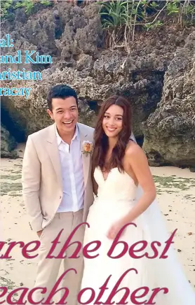 Jericho Rosales And Kim Jones Wedding