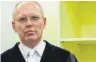  ?? FOTO: AFP ?? Richter Manfred Götzl steht vor seiner Pensionier­ung.