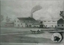  ?? Image courtesy of the Mallow Field Club Journal,. ?? A painting of the Cleeves’ Condensed Milk Factory, now the site of the Dairygold manufactur­ing facility.