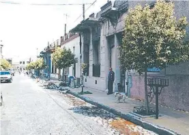  ?? FOTOS: M. SANTA MARÍA ?? Antes. El Lanín, sin la intervenci­ón de San María.