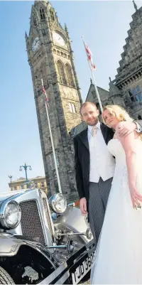  ??  ?? ●●The Rochdale Wedding Show is set to return to Rochdale Town Hall next month