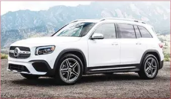  ??  ?? The Mercedes-Benz GLB