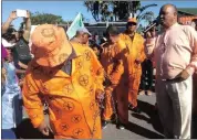  ?? Picture: RAPHAEL WOLF ?? STAND TOGETHER: Over 500 people from Parkwood Estate yesterday participat­ed in a peace walk against gangsteris­m, crime and other social ills, which have in recent times claimed a number of lives, including those of children, and terrorised the community.