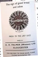  ?? ?? A Sunblest loaf was 33p in 1970