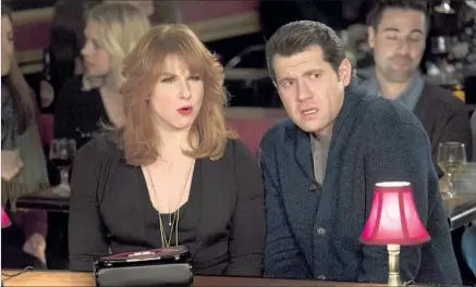  ?? Ali Goldstein Hulu ?? JULIE KLAUSNER and Billy Eichner share a furious contempt for just about everyone else in “Difficult People” on Hulu.