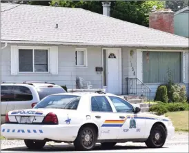  ?? Penticton Herald file photo ?? Above is a home on Woodlands Drive in Penticton where a man was killed in June 2017. It was one of three homicides last year in Penticton in which police refused to identify the victims.