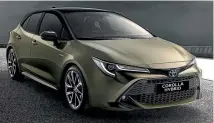  ?? SUPPLIED ?? The Corolla will be bigger than the current model.