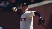  ?? JEFF CHIU — THE ASSOCIATED PRESS ?? The San Francisco Giants’ Anthony DeSclafani pitches against the Colorado Rockies in San Francisco on Sunday.