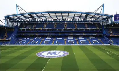  ?? ?? A view inside Chelsea’s Stamford Bridge stadium before this month’s game at home to Newcastle. Photograph: Craig Mercer/MB Media/ Getty Images