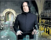  ?? WENN FILES ?? Alan Rickman as Severus Snape in