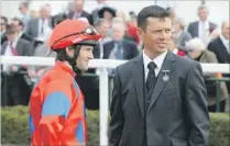  ??  ?? BACKLOCAL: John Bary (right) and his local stable of horses could offer good chances on the final day of Spring Carnvial.