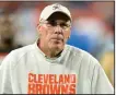  ?? (AP file photo) ?? John Dorsey, now a consultant with the Philadelph­ia Eagles, helped build the rosters for the Cleveland Browns and Kansas City Chiefs when he was GM for those teams. The Browns and Chiefs meet in the AFC divisional round of the playoffs on Sunday.