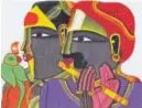  ?? PHOTOS: HTCS ?? Painting by T Vaikuntam