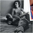  ??  ?? Then 13-year-old Willow Smith posted this pic of herself in bed with a 20-year-old Moisés Arias.