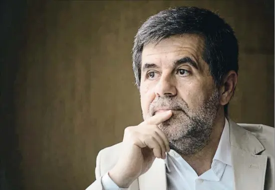  ?? ANA JIMÉNEZ ?? El secretari general de Junts, Jordi Sànchez, en una fotografia feta fa uns mesos