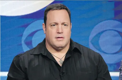  ?? RICHARD SHOTWELL/INVISION/THE ASSOCIATED PRESS ?? Actor and executive producer Kevin James insisted his new CBS sitcom, Kevin Can Wait, be shot on his native Long Island, N.Y., which is also the show’s setting. He plays a newly retired police officer who finds himself in the way on the home front.