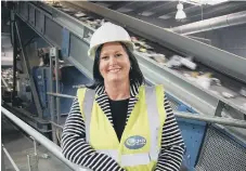  ??  ?? Vikki Jackson-Smith, managing director of J&B Recycling.