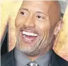  ??  ?? Dwayne Johnson