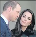  ??  ?? ROYAL WATCH: Wills and Kate