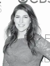  ?? TOMMASO BODDI/GETTY-AFP 2017 ?? Mayim Bialik will host three weeks of syndicated episodes of the quiz show “Jeopardy!”