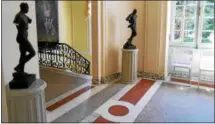  ??  ?? Original flooring highlights the interior of Edith Wharton’s restored home in Lenox, Mass.