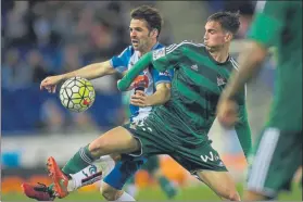  ??  ?? Fabián Ruiz, defendiend­o la camiseta del Betis, el equipo de sus amores