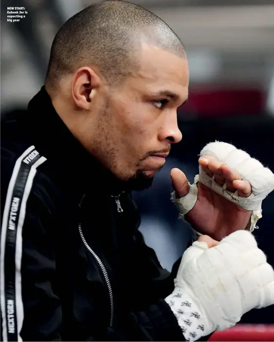  ?? Photo: EMILEE CHINN/GETTY IMAGES ?? NEW START: Eubank Jnr is expecting a big year