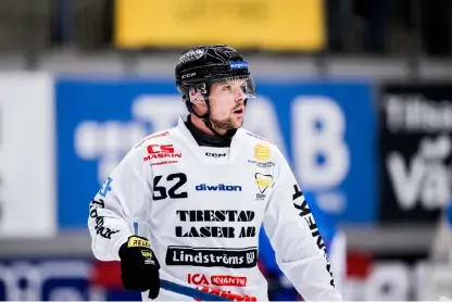  ?? BILD: SEBASTIAN LAMOTTE ?? Anton Heinulf pausar sin bandysatsn­ing på obestämd tid.