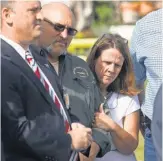  ?? COURTNEY SACCO/ CALLER- TIMES/ USA TODAY NETWORK ?? The First Baptist Church’s pastor, Frank Pomeroy, and his wife, Sherri, lost their daughter, Annabelle, in the attack.