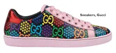  ??  ?? Sneakers, Gucci