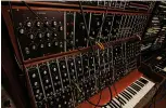  ??  ?? The once and future king of synths, the Moog Modular looks as big as it sounds