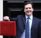  ?? ?? Debt focus: George Osborne